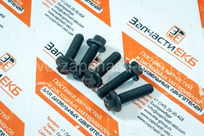 3902114 Винт с шестигранной головкой и фланцем SCREW HEX FLANGE HEAD CAP Cummins 